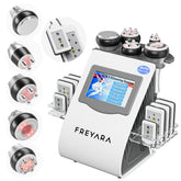 FREYARA 6-in-1 40K Cavitation Machine with RF, Vacuum & Lipo Laser Pads