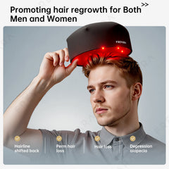FREYARA 120-LED Red & Near-Infrared Hair Growth Cap