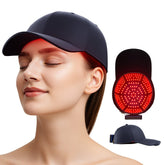 FREYARA 258-LED Wireless Red & Blue Light Hair Growth Cap