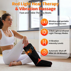 FREYARA 90-LED Wireless Calf & Foot Light Therapy Boot