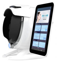 A6 AI Skin Tester – 8 Spectral Imaging Facial Skin Analyzer with 30+ Detection Dimensions, 24-in-1 Skin Care Device, Baumann Skin Type Classification, 15.6inch Screen