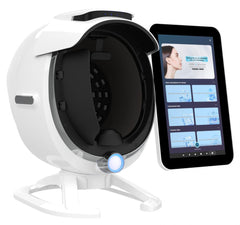 A6 AI Skin Tester – 8 Spectral Imaging Facial Skin Analyzer with 30+ Detection Dimensions, 24-in-1 Skin Care Device, Baumann Skin Type Classification, 15.6inch Screen