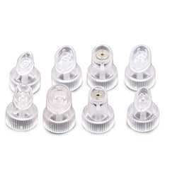 Mini Small Bubbles Beauty Machine Crystal Head Original Replacement Head, A Set of 8, 4 Types of Crystal Heads