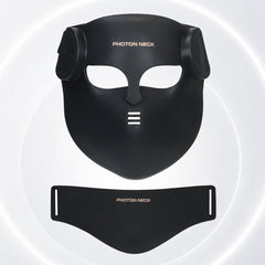 FREYARA LED-FacialGlow 4D,Professional 8-Color LED Light Therapy Silicone Mask for Face and Neck Anti-aging and Brightening, 400 Beams of Light