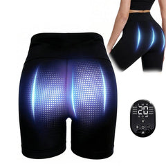 FREYARA EMS-BodyFirming J12, EMS & TENS Dual-Pulse Sculpting Shorts,8 Modes & Heat for Visible Lifting, Firming & Strengthen Core