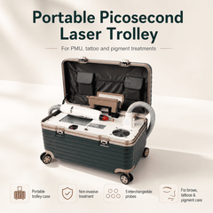 FREYARA FacialPure 4.0 Professional Trolley Laser System with 5 Treatment Heads