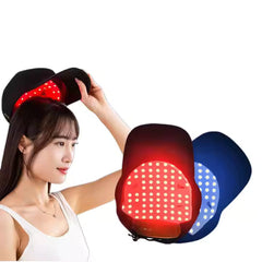 FREYARA 70-LED Red & Blue Light Hair Growth Cap