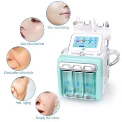 Professional 10-in-1 Hydro Aqua Peeling Machine, Micro Dermabrasion, BIO Face Lifting, Hydrating & Hydro Oxygen Jet for Advanced Skin Management & Beauty Care