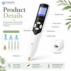 FREYARA PM FacialPure 2.0 Dual-Mode Ozone & Plasma Pen
