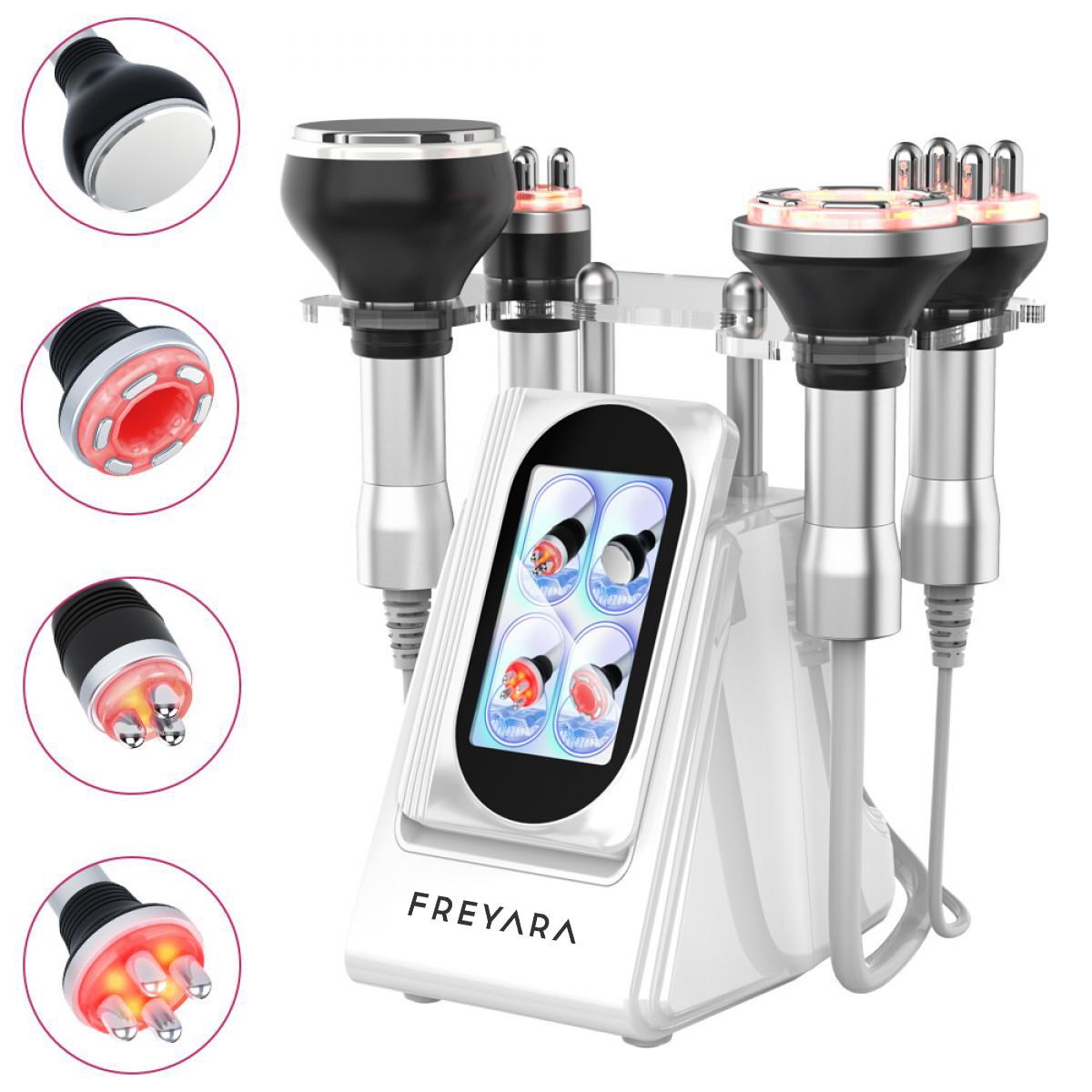 FREYARA 4-in-1 80K Cavitation, RF & Vacuum Face and Body Care Machine