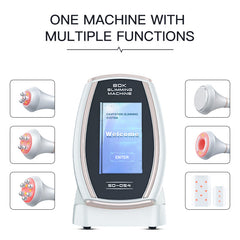 6in1 80K Radiofrequency Cavitation Machine, with Lipolaser Pads, Ultrasonic Body Slimming System, Fat Burning Cellulite Body Massager