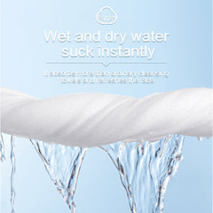 FREYARA Disposable Extra Fat Face Towel, Ultra-Thick, Skin-Safe, Eco-Friendly(100pcs/bag,20 X 21 cm)