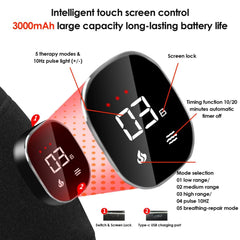 56LED Cordless Red Light Therapy Knee Wrap with 3000mAh Battery,Ease Arthritis and Sports Pain