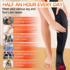 FREYARA 528-LED Full-Leg & Foot Red Light Therapy Boot