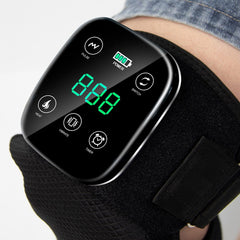 60LED Cordless Red Light Therapy Knee Brace with 5000mAh Battery,Heat & Vibration for Joint Relief