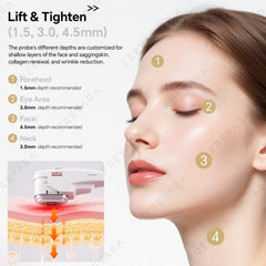FREYARA HIFU - Professional HIFU RF Ultrasound Beauty Face-lifting Machine,Anti Aging and Wrinkle Removal