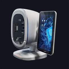 K33 Facial Skin AI Intelligent Analysis Machine: 8 Spectral Imaging Modes | 180° 3-Camera Capture 15.6inch Screen| 30+ Skin Indicators| Custom Algorithms for All Skin Tones | 50X Handheld Microscope for Scalp Detection