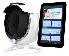 A6 AI Skin Tester – 8 Spectral Imaging Facial Skin Analyzer with 30+ Detection Dimensions, 24-in-1 Skin Care Device, Baumann Skin Type Classification, 15.6inch Screen