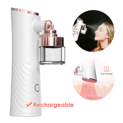 FREYARA 2-in-1 Anti-Glycation Face Nano Spray and Home Thermage Beauty Device, Reverse Sugar Damage, Boost Collagen, Serum Infuser, Deeper Absorption and Hydrating