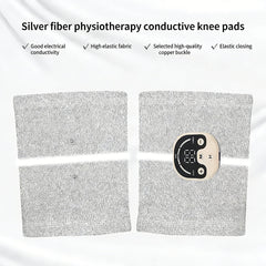 Silver Fiber EMS Micro Electric Knee Sleeve Home Physiotherapy Device,Targeted Pain Relief and Joint Comfort
