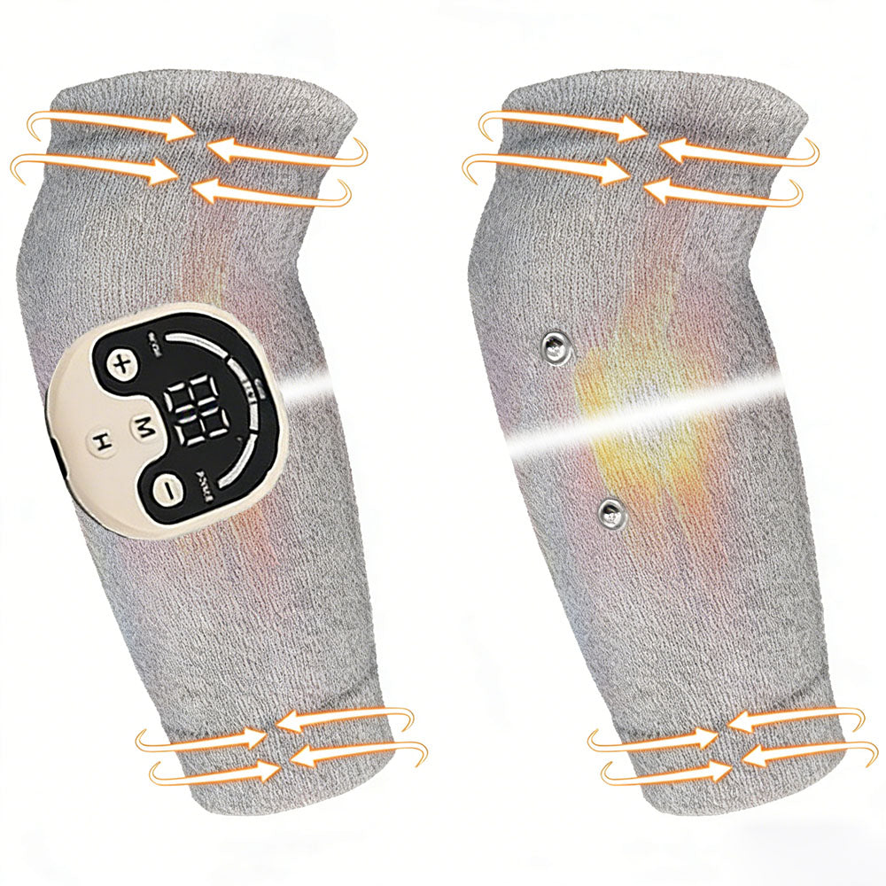 Silver Fiber EMS Micro Electric Elbow Brace Home Physiotherapy Device, Muscle Stimulation and Joint Recovery