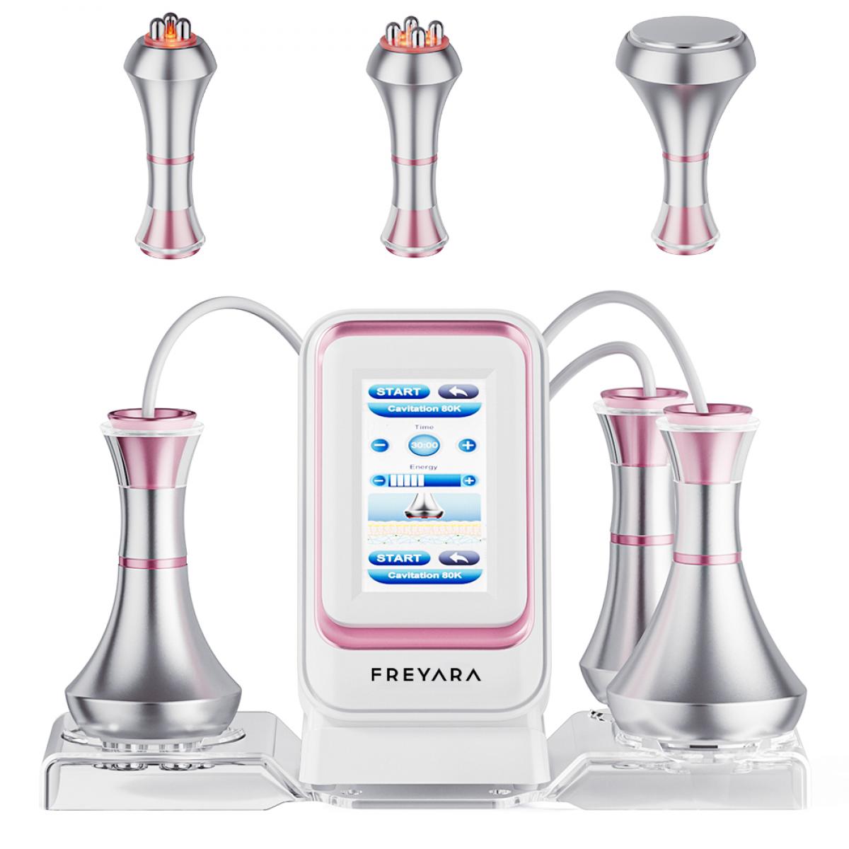 FREYARA 3-in-1 80K Cavitation & RF Face and Body Care Machine