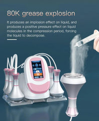 FREYARA 6-in-1 80K Cavitation, RF, Vacuum & EMS Lipo Laser System