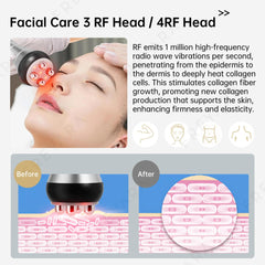 FREYARA 6-in-1 40K Cavitation Machine with RF, Vacuum & Lipo Laser Pads